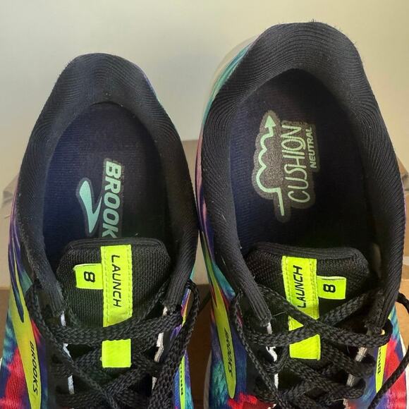 Brooks Launch 8 Rock N Roll Tie Dye Women Running Sneakers- SZ 9 - Picture 8 of 16